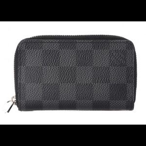 Louis Vuitton Damier Graphite Zippy Coin Purse